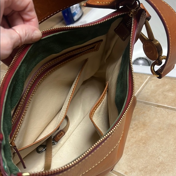 Brown Leather Shoulder Bag